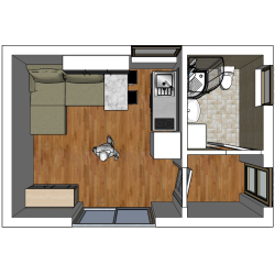 Module 1+kk 24,6m² - 36 840€ | Tiny House Market