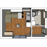 Module 1+kk 24,6m² - 36 840€ | Tiny House Market