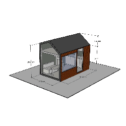 Tiny House Woodka SHORT 15m² | Tiny House Market