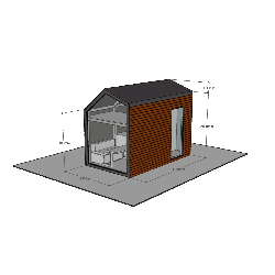 Tiny House Woodka SHORT Extra 18m² | Tiny House Market