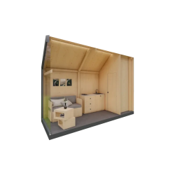 Tiny House Woodka SHORT Extra 18m² | Tiny House Market
