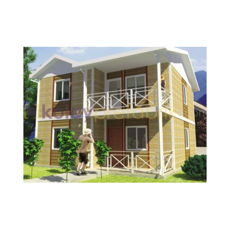 Duplex Prefab 124m² Turquie 35575€ | Tiny House Market